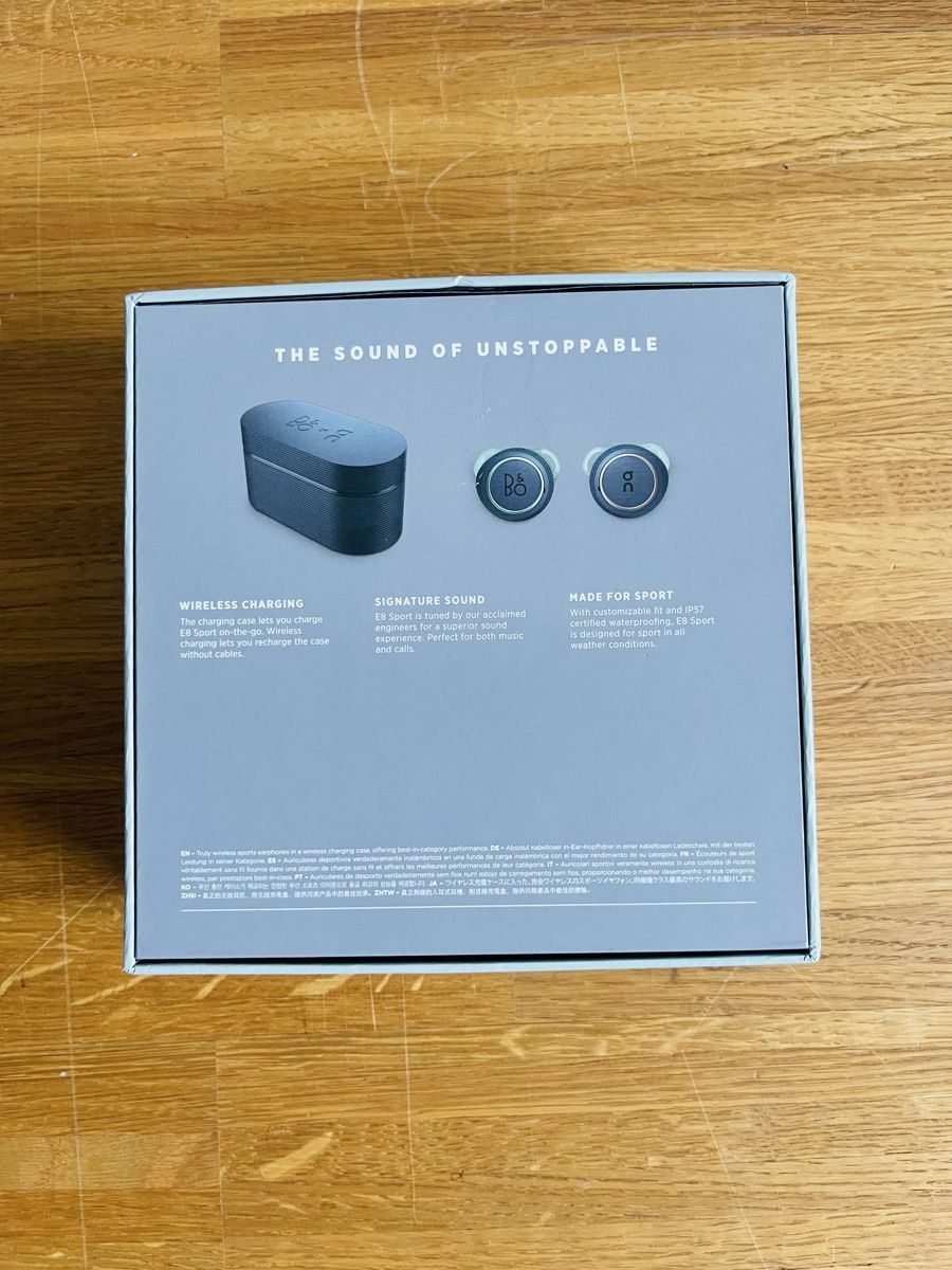 Bang & Olufsen Cuffie: Écouteurs sans fil B&O E8 Sport Edition. – Usato da Zürich venduto da Ndzinga 4