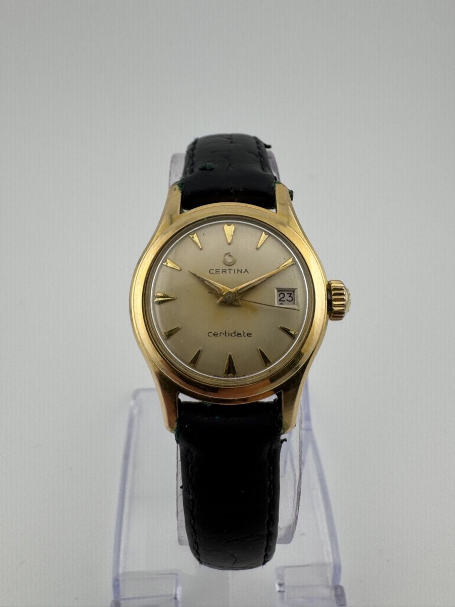 Certina Orologi: Certina Certidate Damenuhr vintage Swiss  – Usato da Biel/Bienne venduto da upi_7vwn