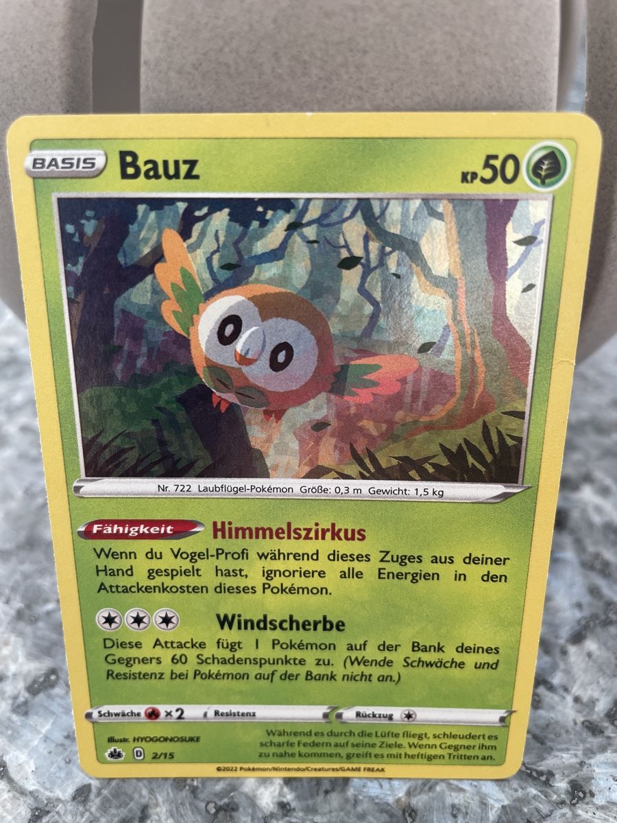 Pokémon Cartes à collectionner: Pokemon Bauz – D'occasion à Ueberstorf par Vmirco