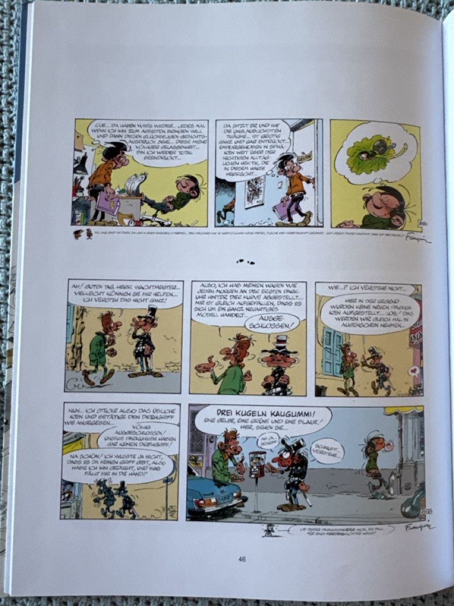 Fumetti: Gaston 19, Geniestreiche  – Usato da Eschenz venduto da Belladog 6