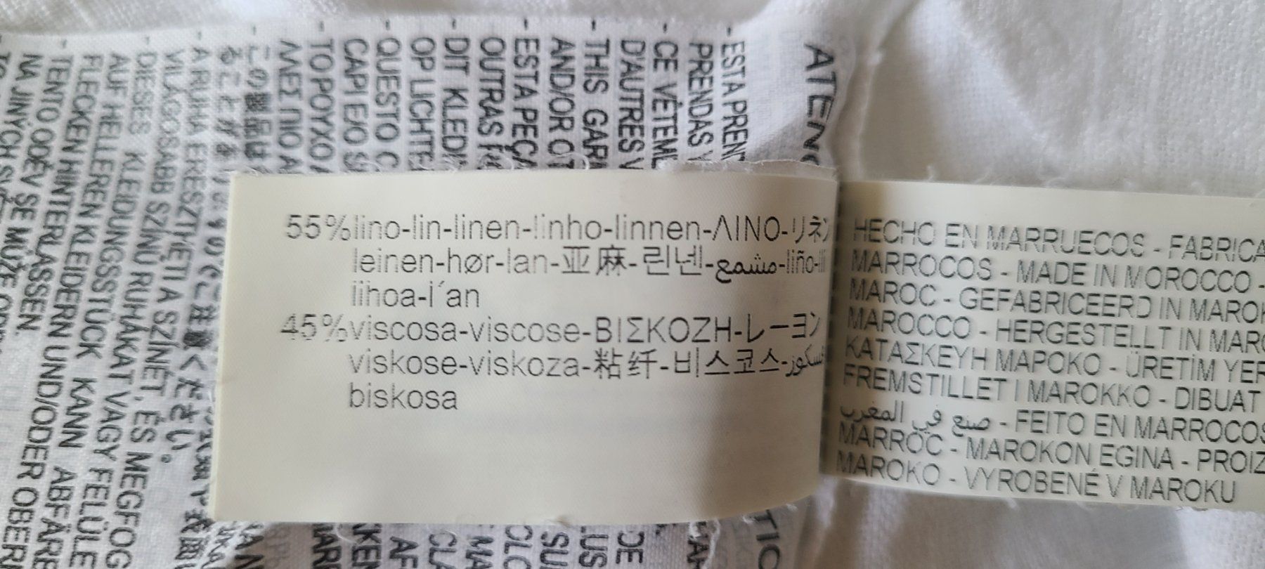 Zara Camicette: Leinenhemd von Zara, Gr. S. – Usato da Basel venduto da Luzora 8