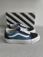 Vans Og Old Skool Lx Suede/Canvas Navy Grösse 38.5