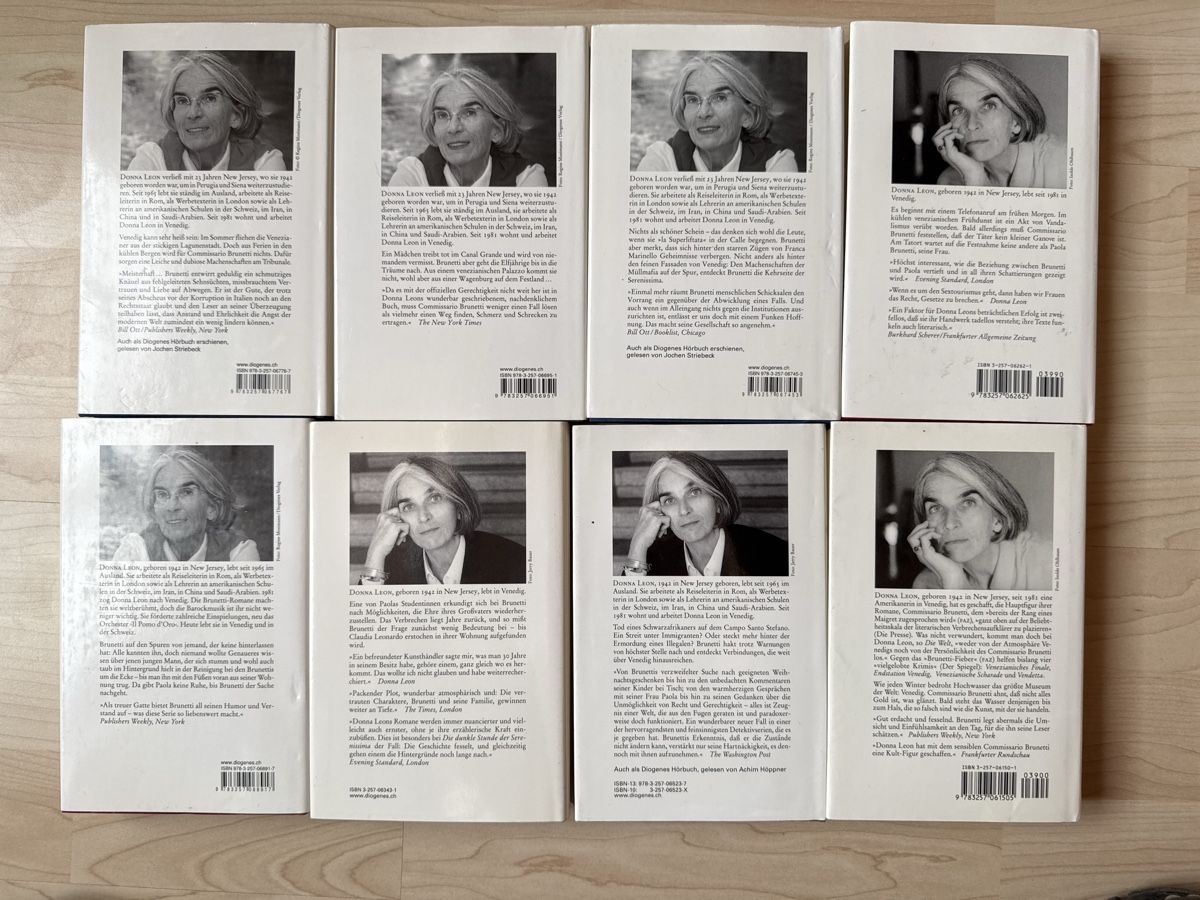 Bücher: 8 Donna Leon Romane  – Gebraucht aus Eschenz von Belladog 1