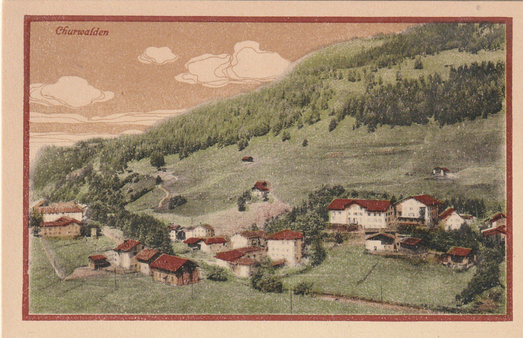 Ansichtskarten: Churwalden – Gebraucht aus Rorschacherberg von fratovi2