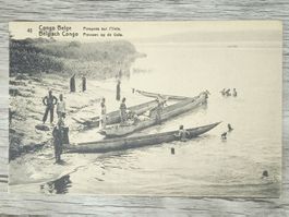 TR04 Carte Postale + Timbre Congo-Belge 1919/21