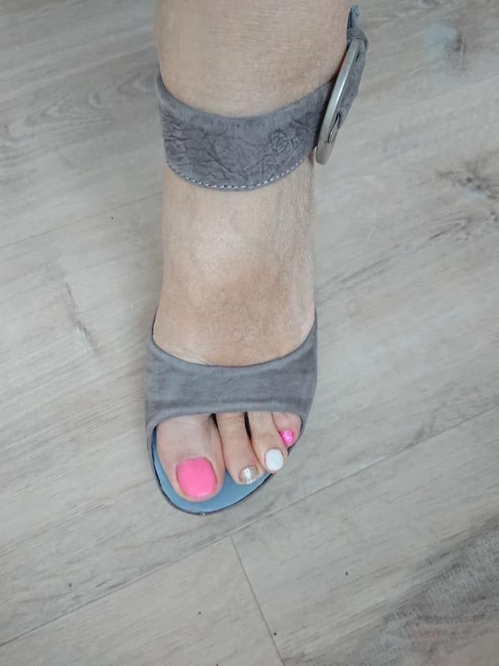 Scarpe da donna: Sandalettes grises CUIR NEUF – Nuovo e nell'imballaggio originale da Agiez venduto da chouchanelle 7