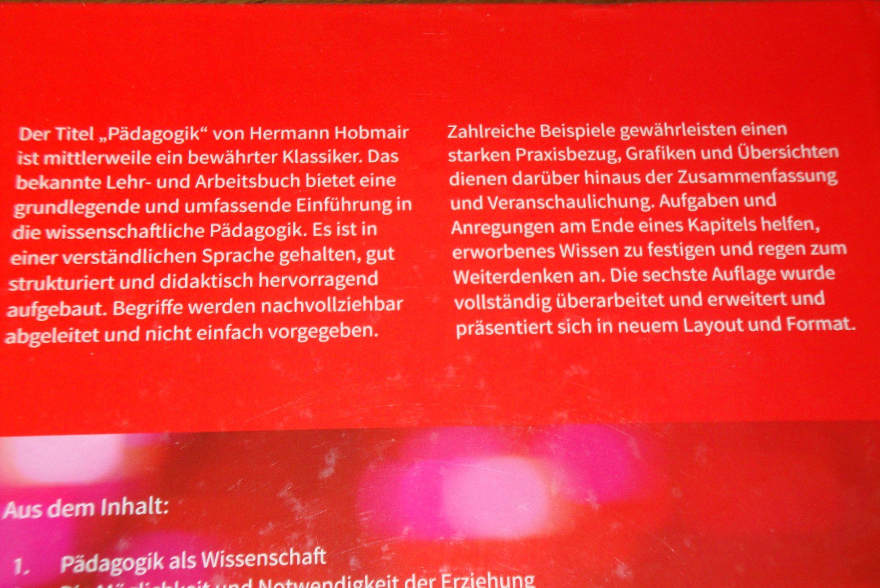 Libri: Hermann Hobmair - Padagogik - Bildungsverlag EINS – Usato da Bern venduto da carola31 2