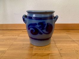 Steinzeug Topf / Krauttopf / 2 Liter