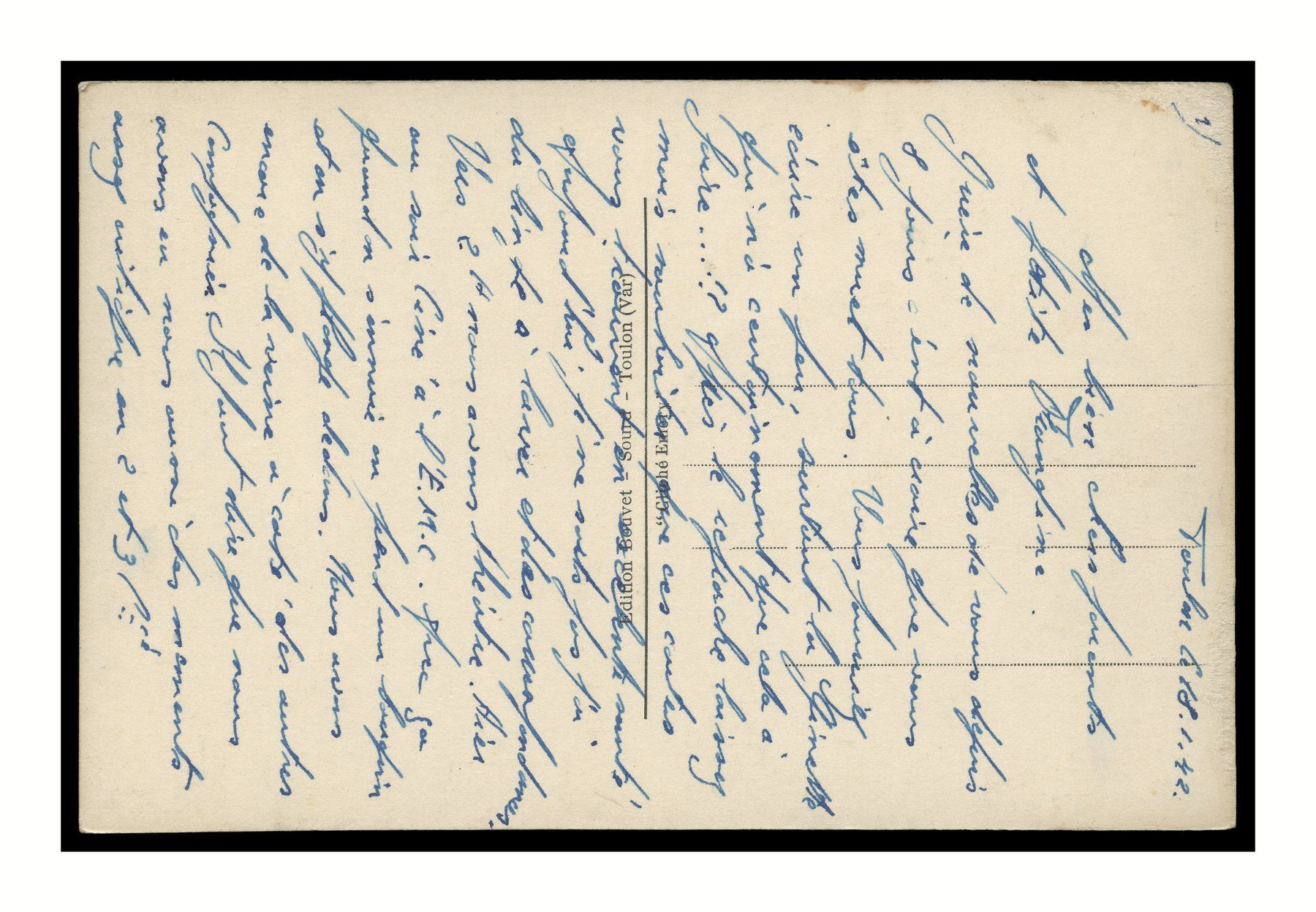 Ansichtskarten: CUIRASSÉS EN LIGNE DE FILE - 1942 "Scène navale militaire" – Gebraucht aus Onex von gonsla01 1