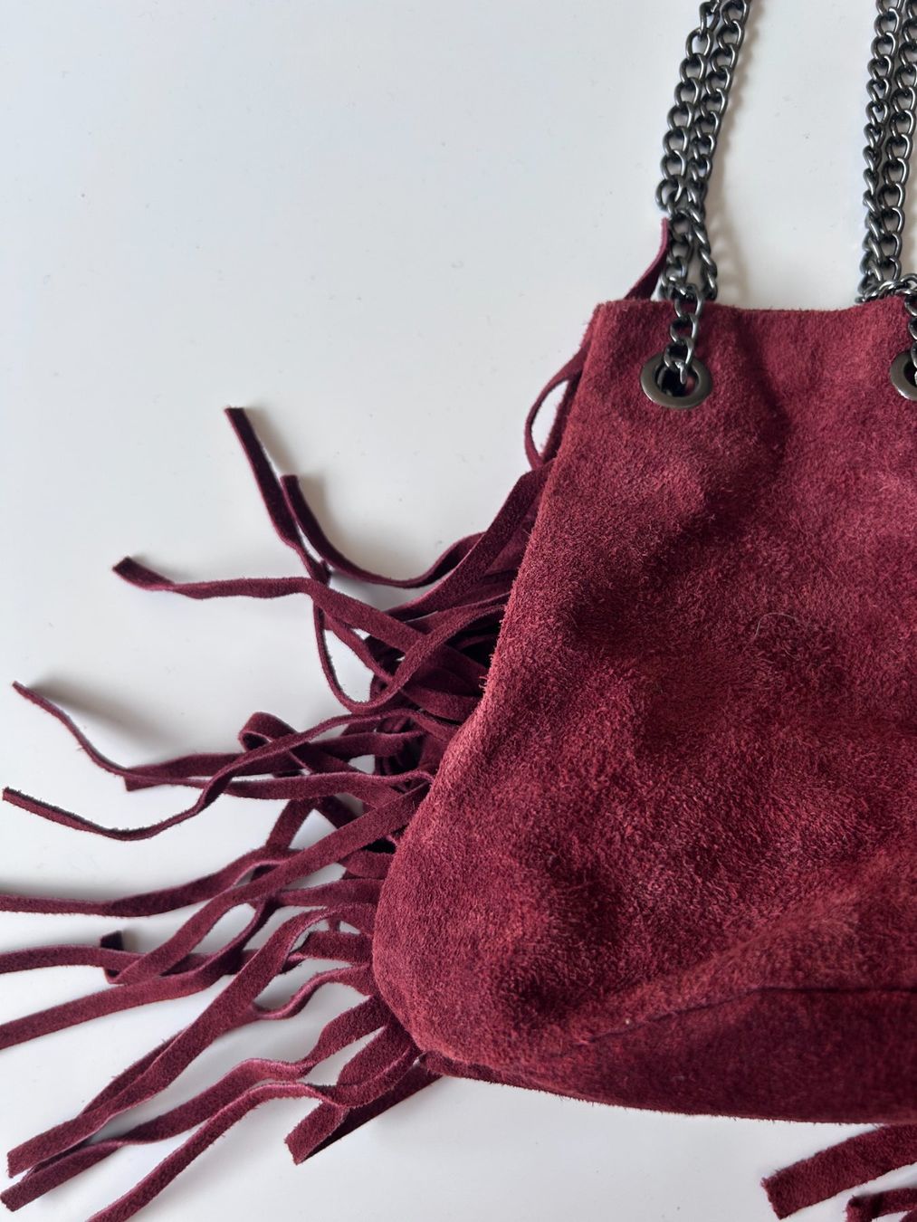Zara Taschen für Damen: Wildleder Tasche – Gebraucht aus St. Gallen von look-twice 2