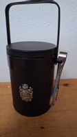 Vintage Eisbehälter Kunststoff schwarz