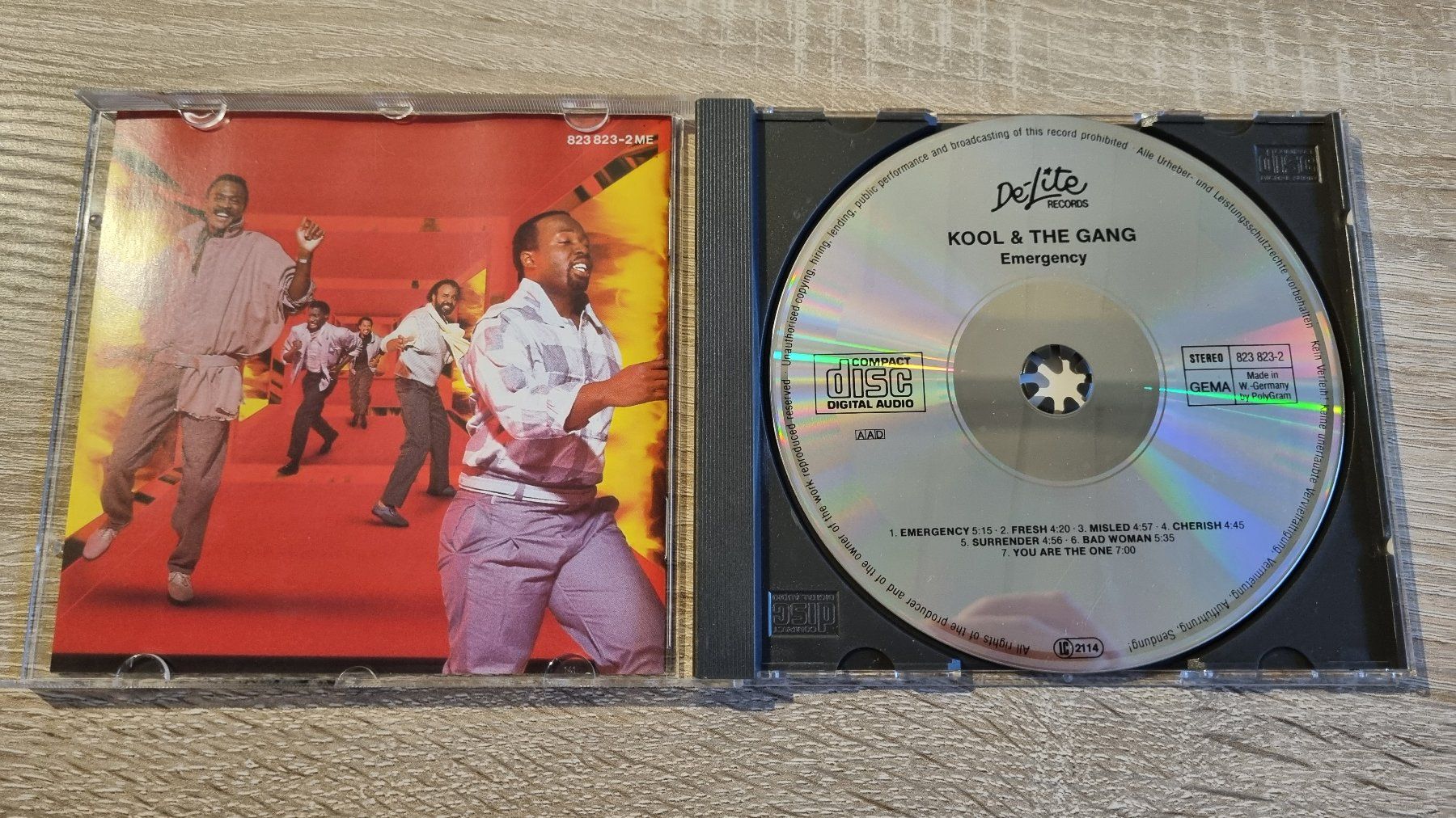 CDs: Kool & The Gang - Emergency – Gebraucht aus Hagenbuch ZH von lecterr55 1