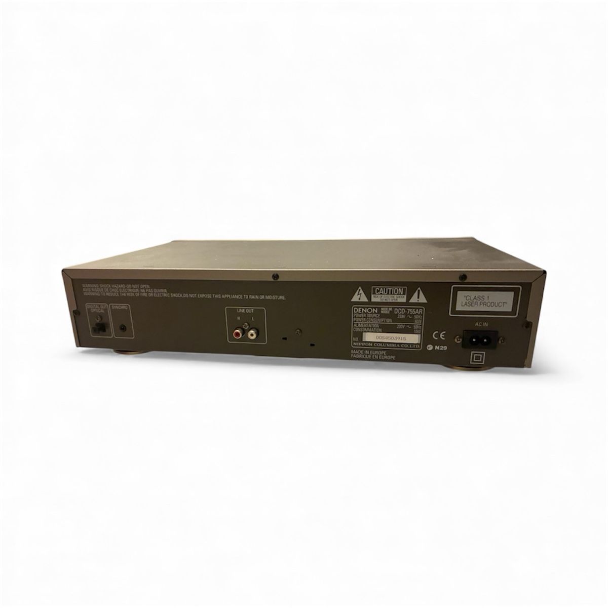 Denon Sistemi audio & multimediali: Denon DCD-755AR CD-Player & DMD-800 MD midi recorder – Usato da Zürich venduto da bucktown11 1