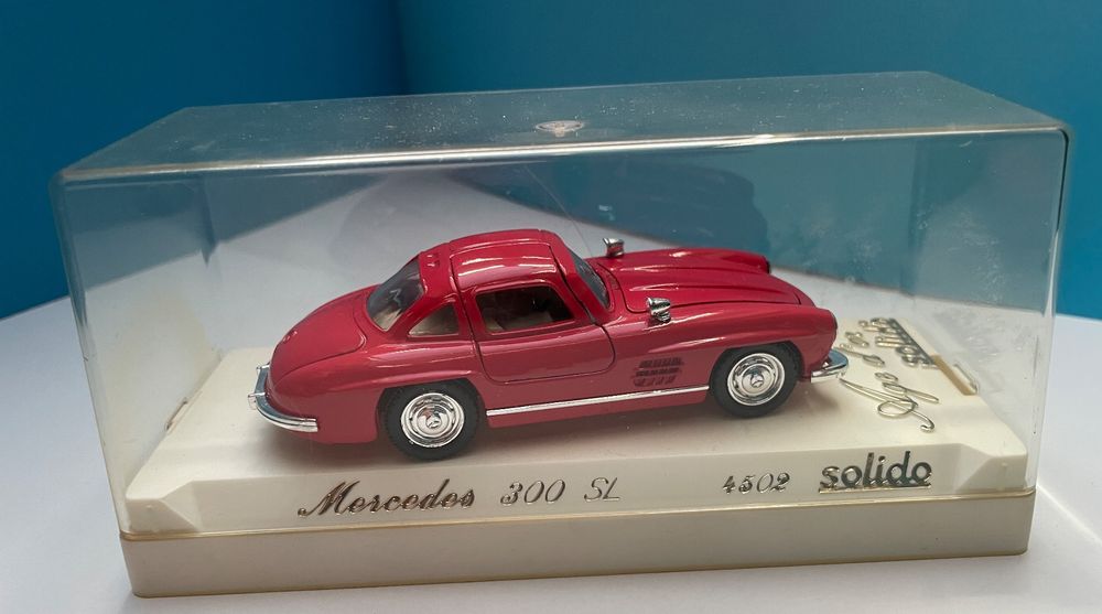 Miniature Métal France Solido 1/43 – Mercedes 300 SL 1954 Crème