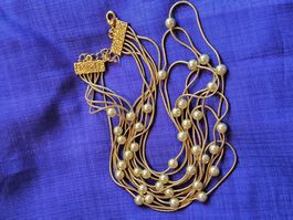 TOP Vintage Perfektes MISAKI Monaco Perlencollier