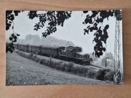 Fotokarte Bahn Schweiz, SBB Lokomotive Krokodil