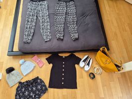 Mädchenset Gr. 34/XS inkl. Schuhe & Accessoires