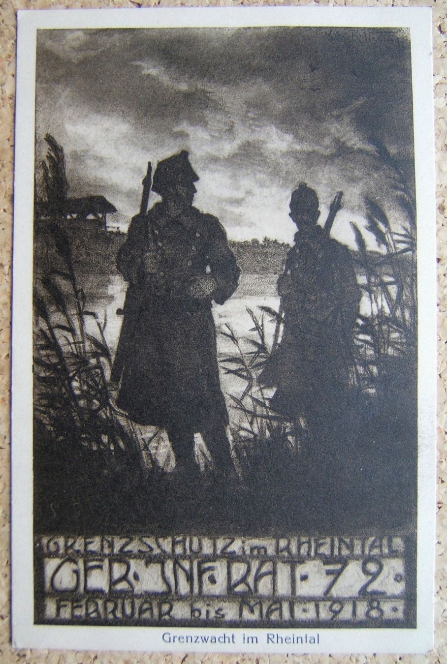 Cartoline postali: AK GRENZWACHT IM RHEINTAL – Nuovo (secondo la descrizione) da Brunnen venduto da Nonne04