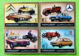 Briefmarken aus Adschman gestempelt Siehe Original Fotos.