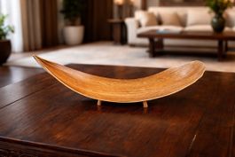 Dekoschale aus Holz, ideal für Herbstdekorationen!