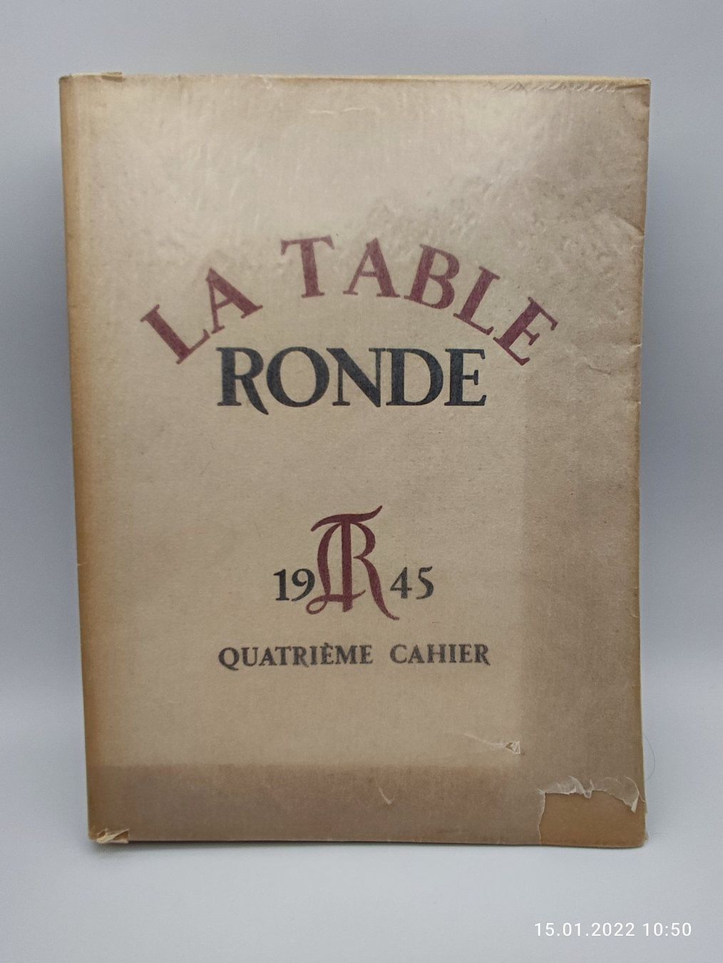 Libri: JACQUES VILLON - LA TABLE RONDE – Usato da Goldach venduto da Gaip