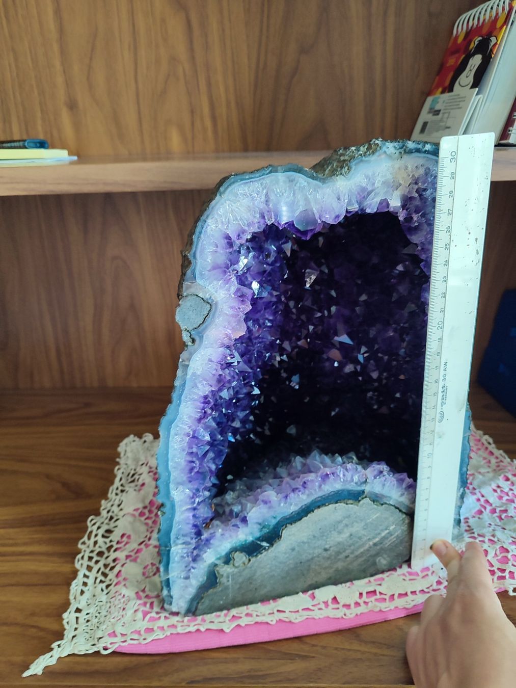 Minerali & Pietre curative: Wunderschöne, grosse Amethyst Druse - 12 kg – Usato da Esslingen venduto da j_hkpg5 3