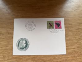 FDC Kehrdruck Marken Pro Juventute 1.12.1953