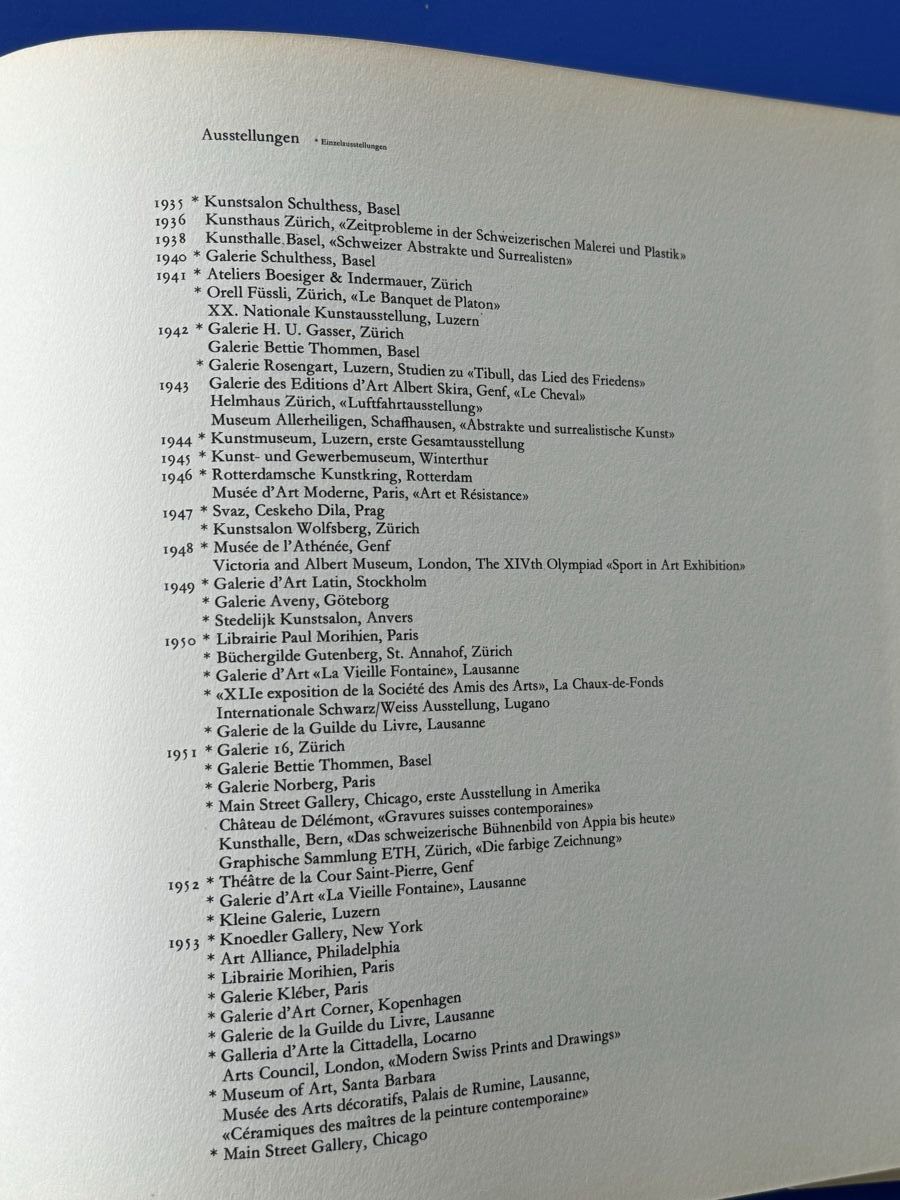 Libri: Hans Erni. 1964 – Usato da Adliswil venduto da buch_und_kunst 5