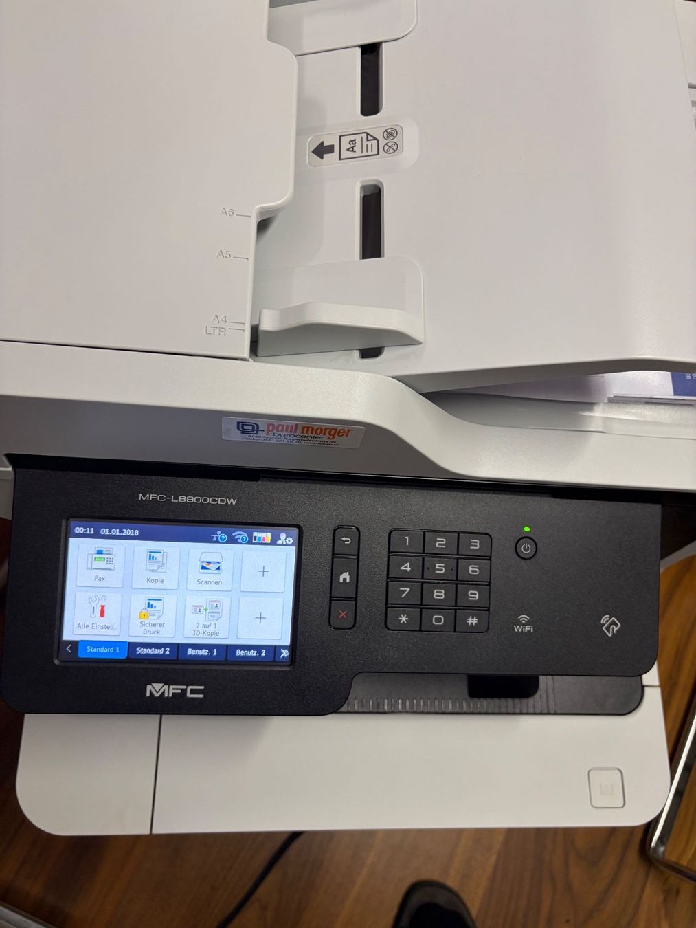 Brother Imprimantes: Brother MFC-L8900CDW Farblaser Multifunktionsdrucker – D'occasion à Wagen par wolf115 4