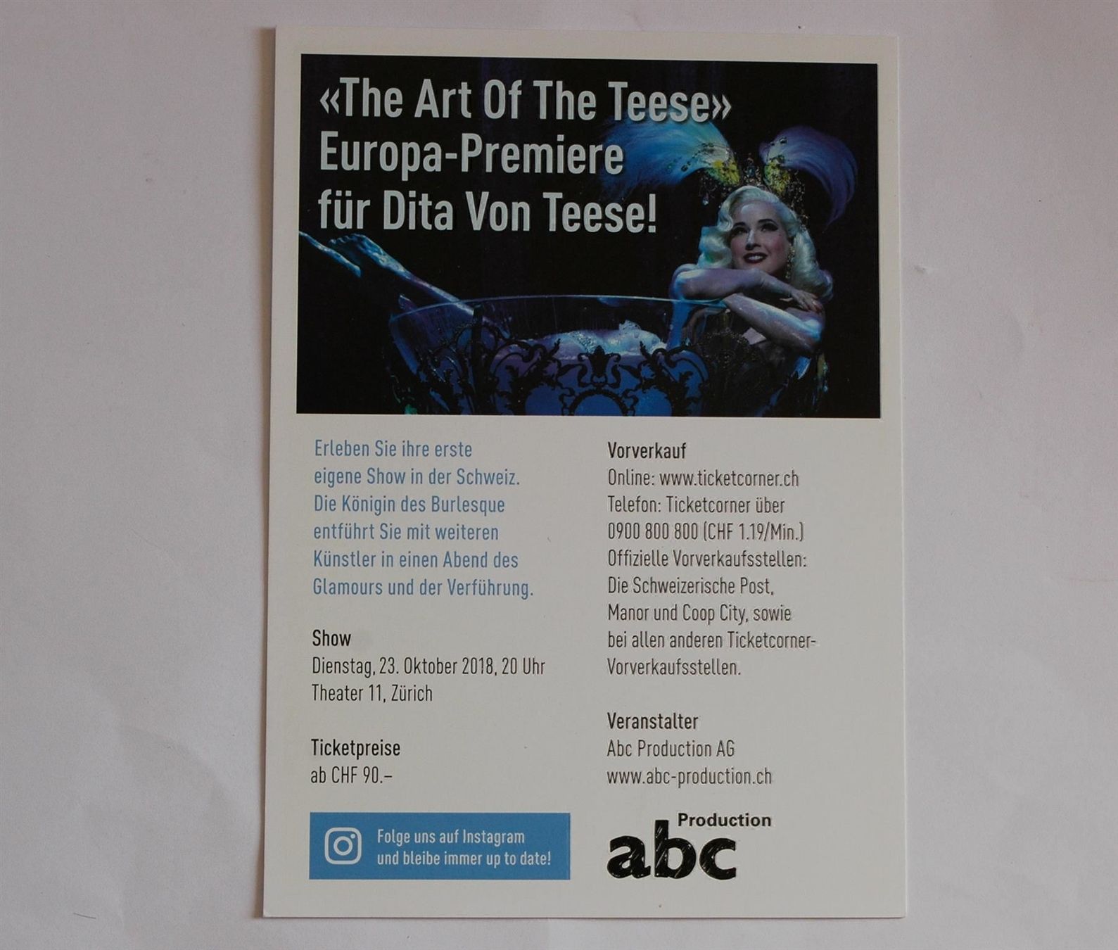 Set di piatti: Dita von Teese - the Art of the Teese – Usato da Schaffhausen venduto da RolfMeister 1
