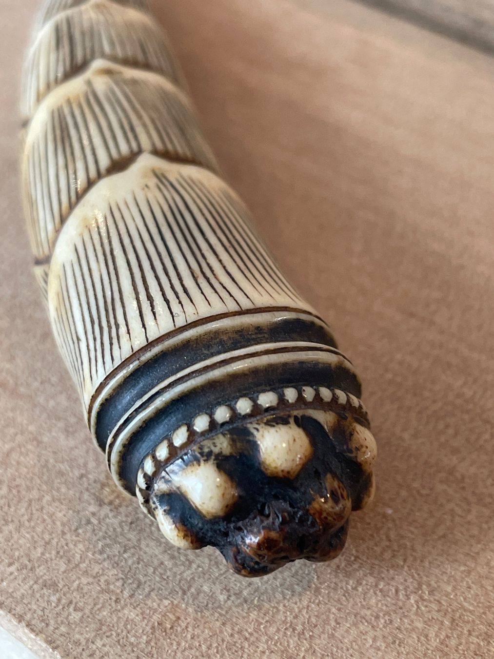 Figuren: Netsuke, Bambus Spross – Gebraucht aus Embrach von Gauvain1 3
