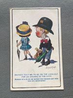 Alte, seltene Ansichtskarte von 1919 - Sammlerstück!