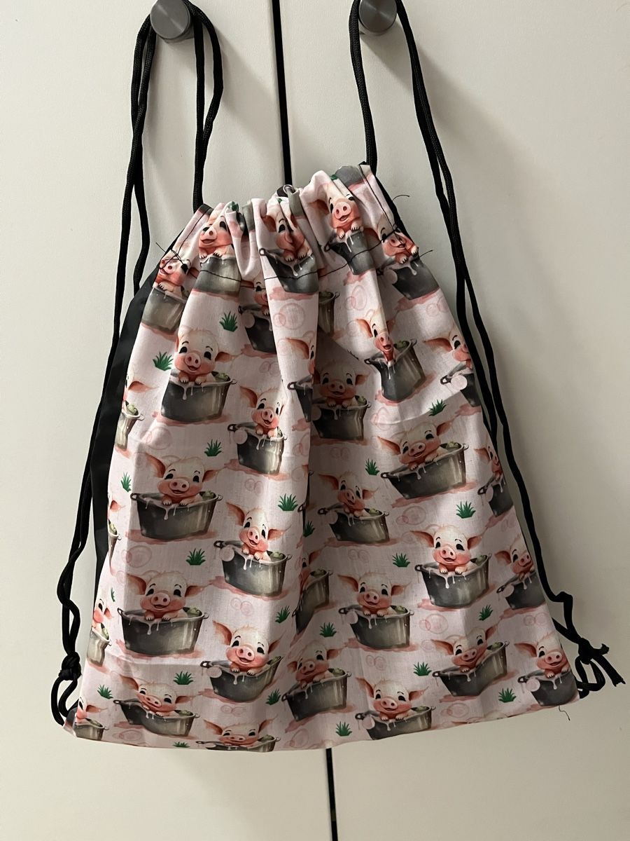 Borse & Zaini: Kinderturnsack Schweinchen – Nuovo (secondo la descrizione) da Schaffhausen venduto da grogga 2