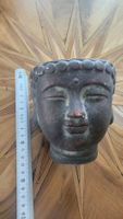 Buddha Kopf Übertopf, Deko für Wohnung oder Garten! 8cm