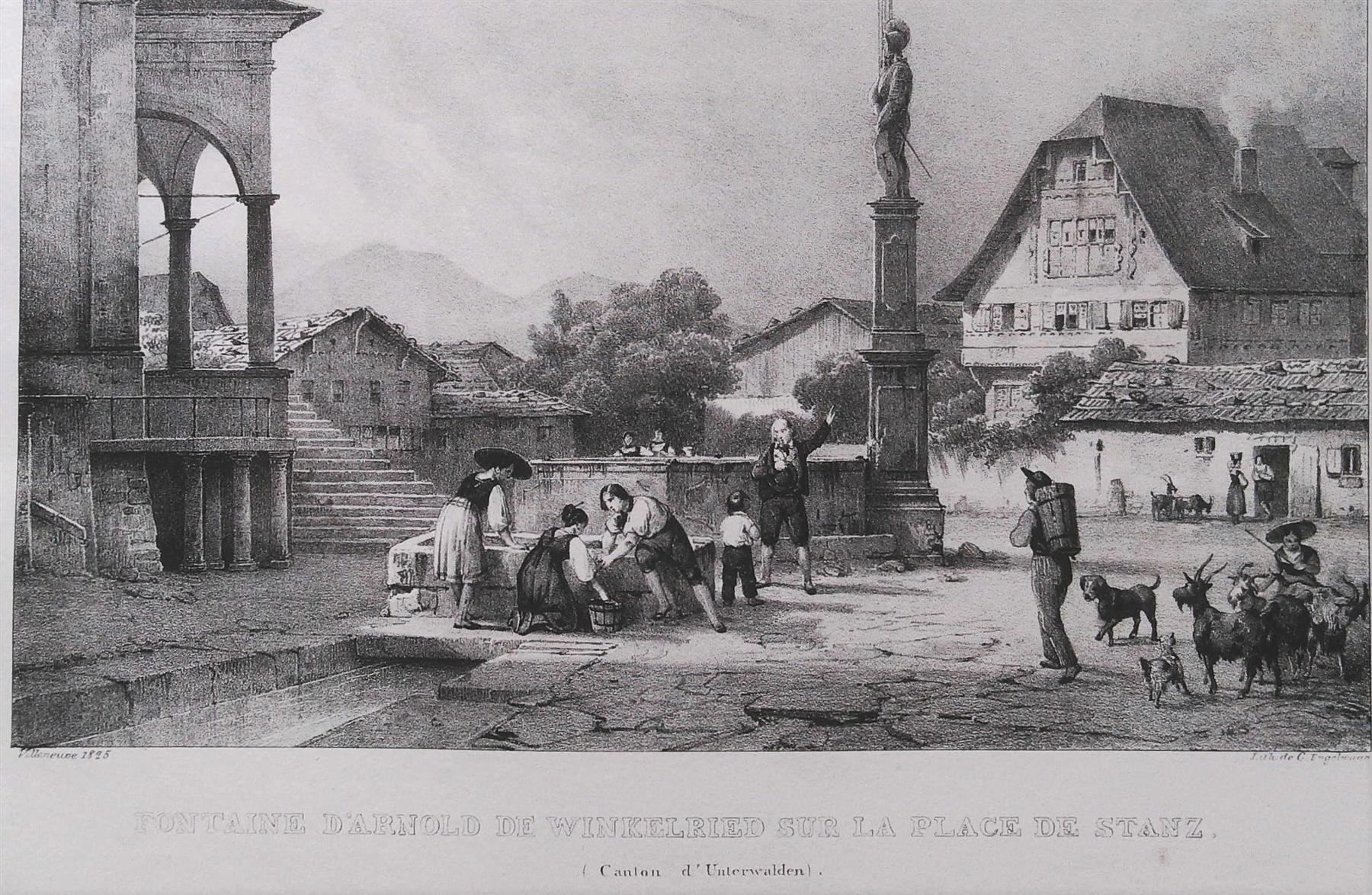 Stiche: Stans Litho von Engelmann – Gebraucht aus Rafz von Helvet32 1