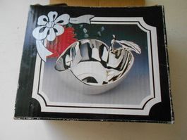 Apple Dish Apéro Schale versilbert