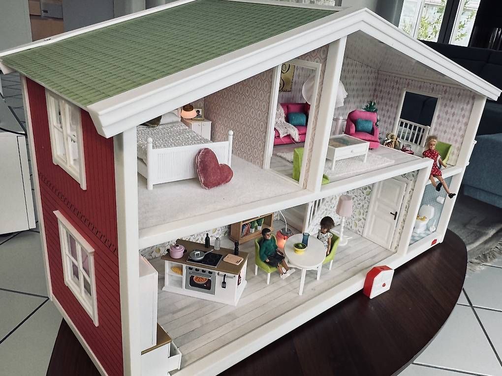 Lundby Case e mobili per bambole: Lundby Puppenhaus Smaland – Usato da Embrach venduto da a.schmittchen 4