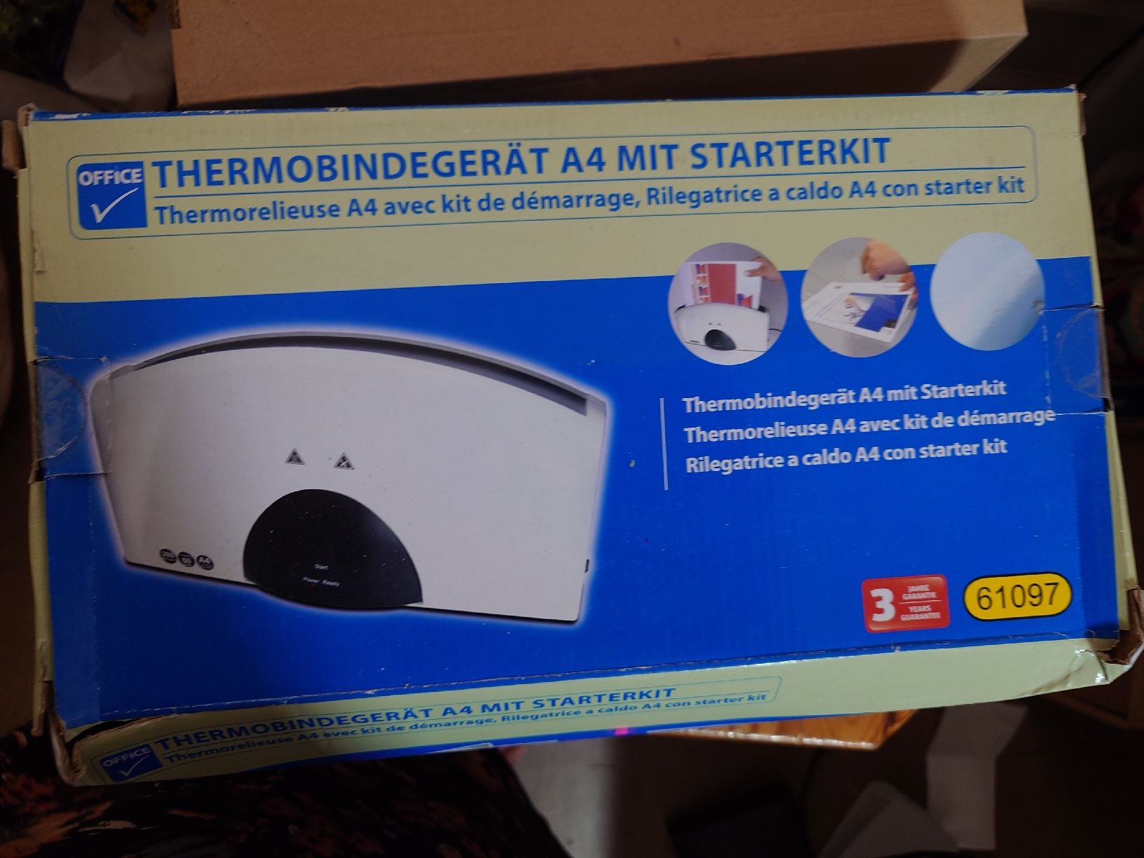 Macchine rilegatrici: Spiralbindegerät+Thermobindegerät – Nuovo (secondo la descrizione) da Bassersdorf venduto da Joho21 1