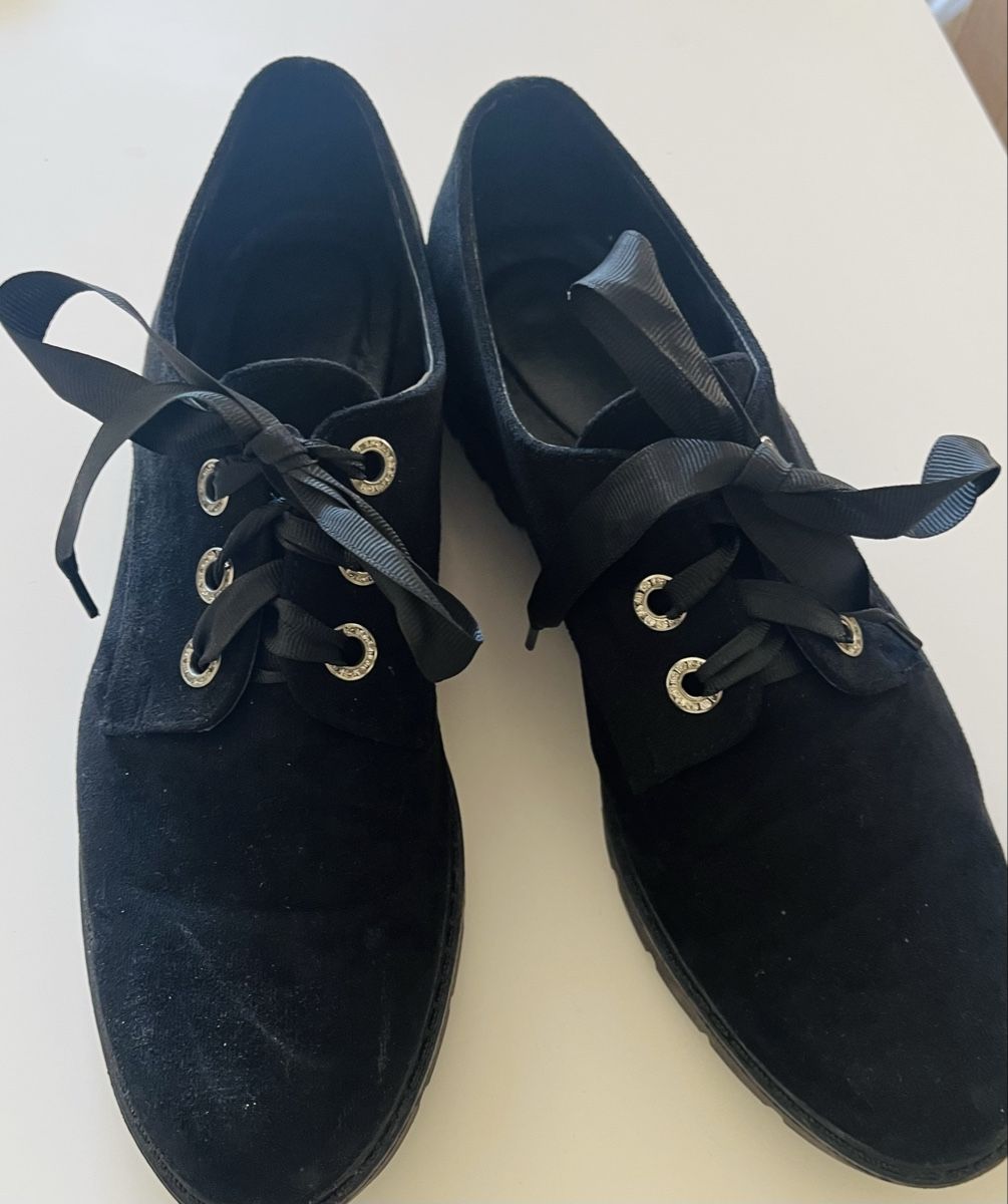 Damenschuhe: Damenschuhe Wildleder schwarz – Gebraucht aus Biel/Bienne von urs_qt7d