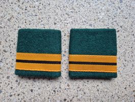 *** Gradabzeichen Patten Set Oberstleutnant Infanterie ***