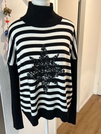 Damen Rollkragenpullover mit Pailletten von Steilmann