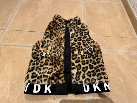 DKNY neue stylishe Wende Weste, 5-6J 110-116