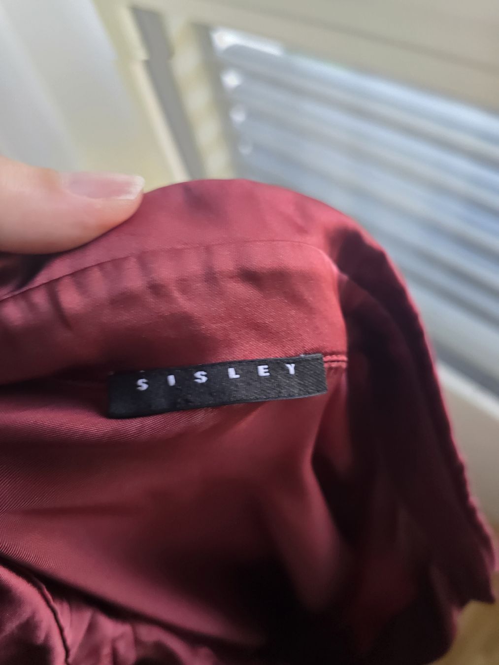 Sisley Camicette: Sisley Damen Bluse, Weinrot, Gr. M – Nuovo (secondo la descrizione) da Zürich venduto da ale_bg2x 5