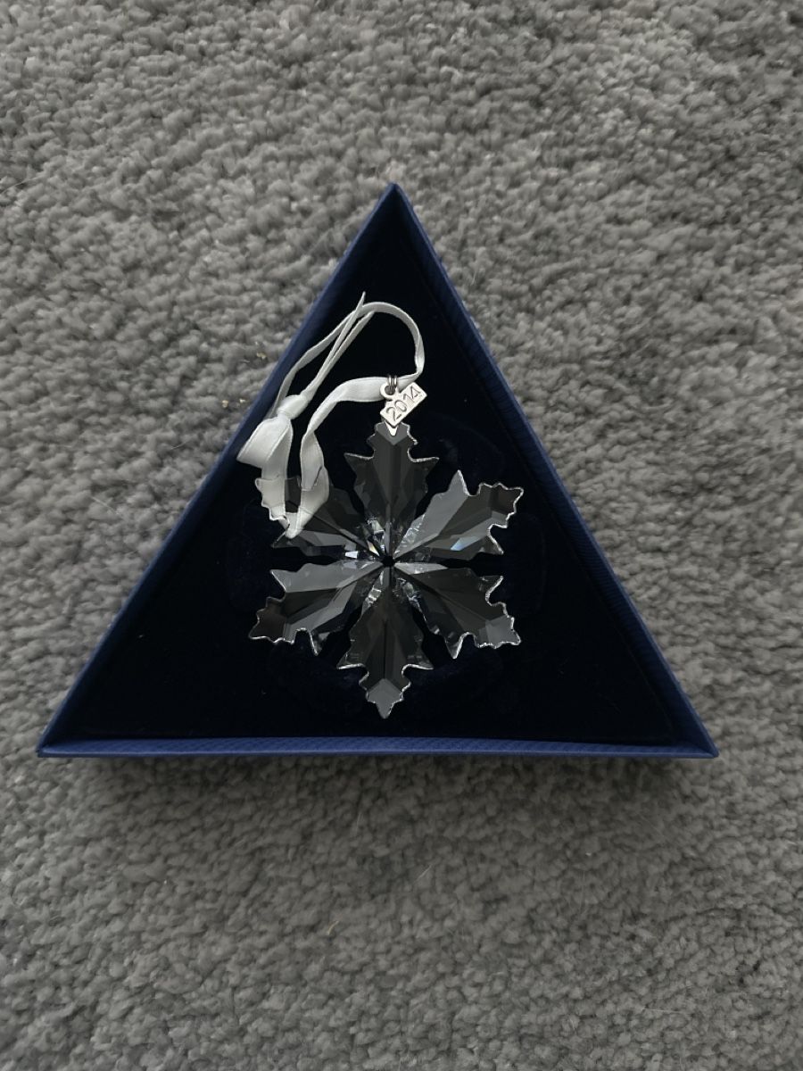 Swarovski Alle Dekorationen: Swarovski Schneeflocke Ornament 2014 – Neu und originalverpackt aus Wangen SZ von Jaay_Sky 1