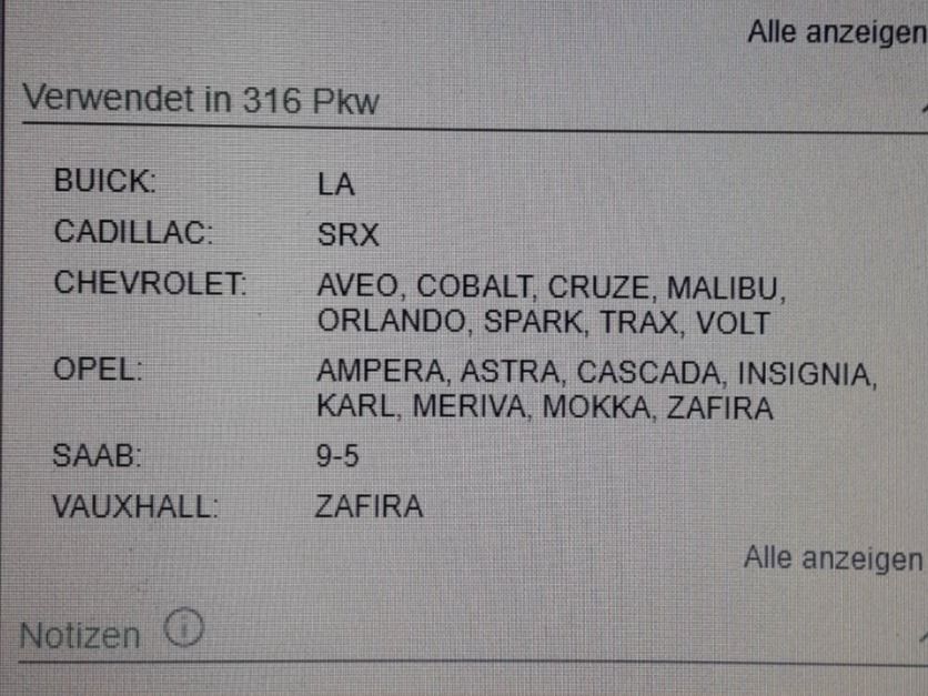 Tutti pezzi di ricambio auto: Pollenfilter- Innenraumfilter MANN FILTER CUK2442 OPEL – Nuovo e nell'imballaggio originale da Flawil venduto da LG-AG_Teilemarkt 2