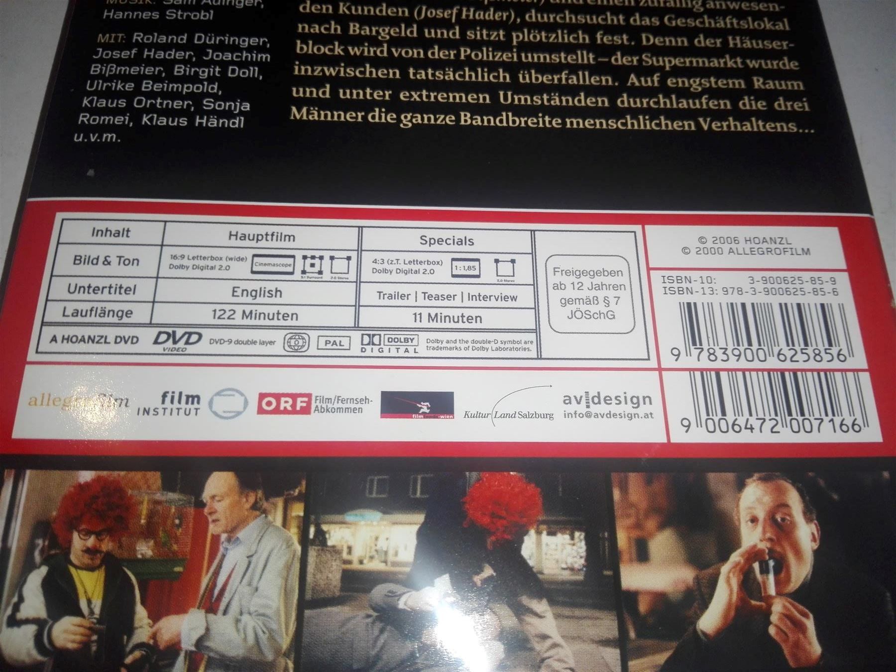 Tutti i DVDs: Der Überfall                                         © '2000 – Usato da St.Galllen venduto da elkaphone 6