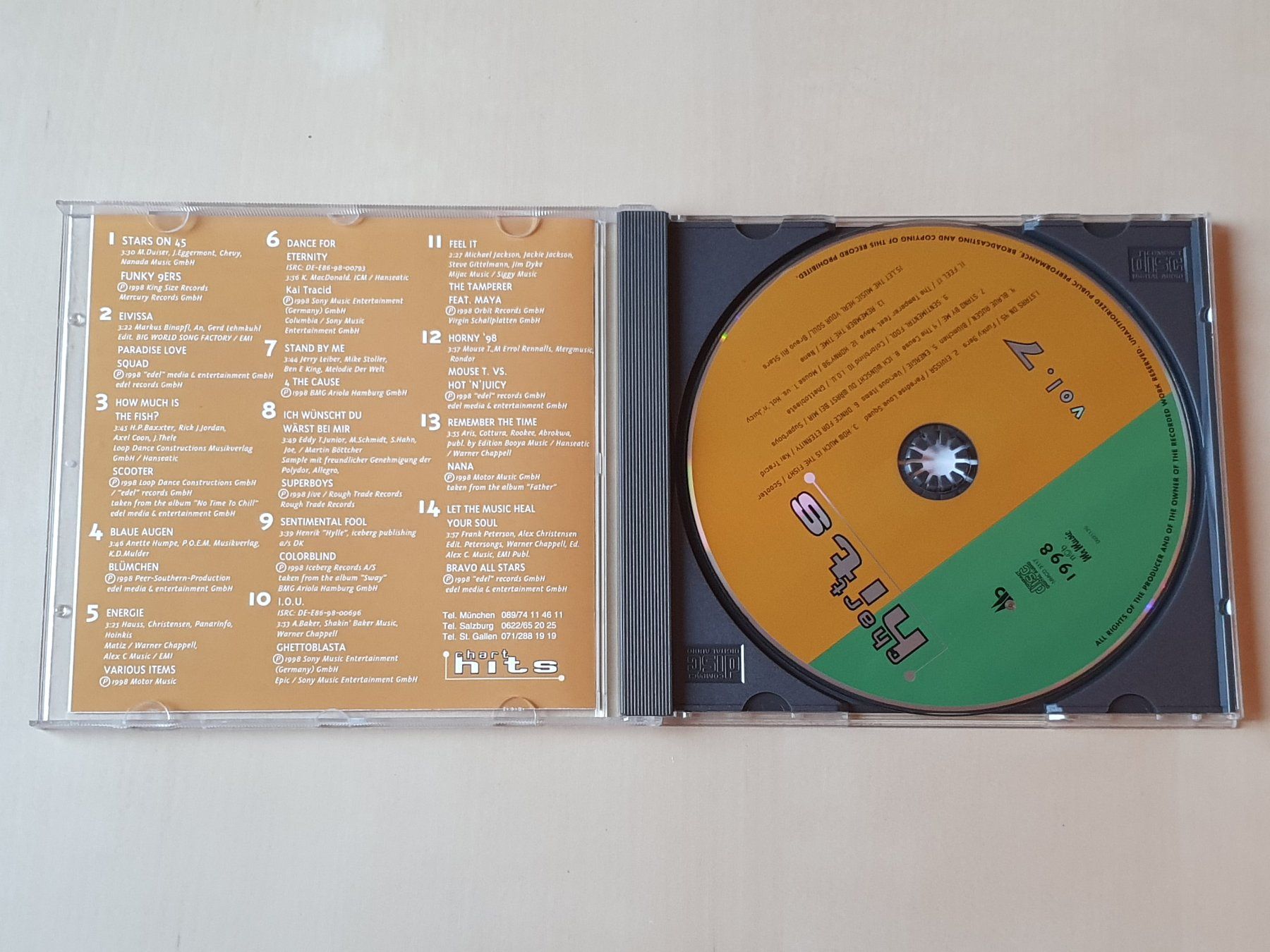 CDs: Chart Hits Vol. 7 – Gebraucht aus Stansstad von collectorsshop 2