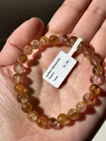 Hochwertige Golden Hematoid Quartz Edelstein Armband