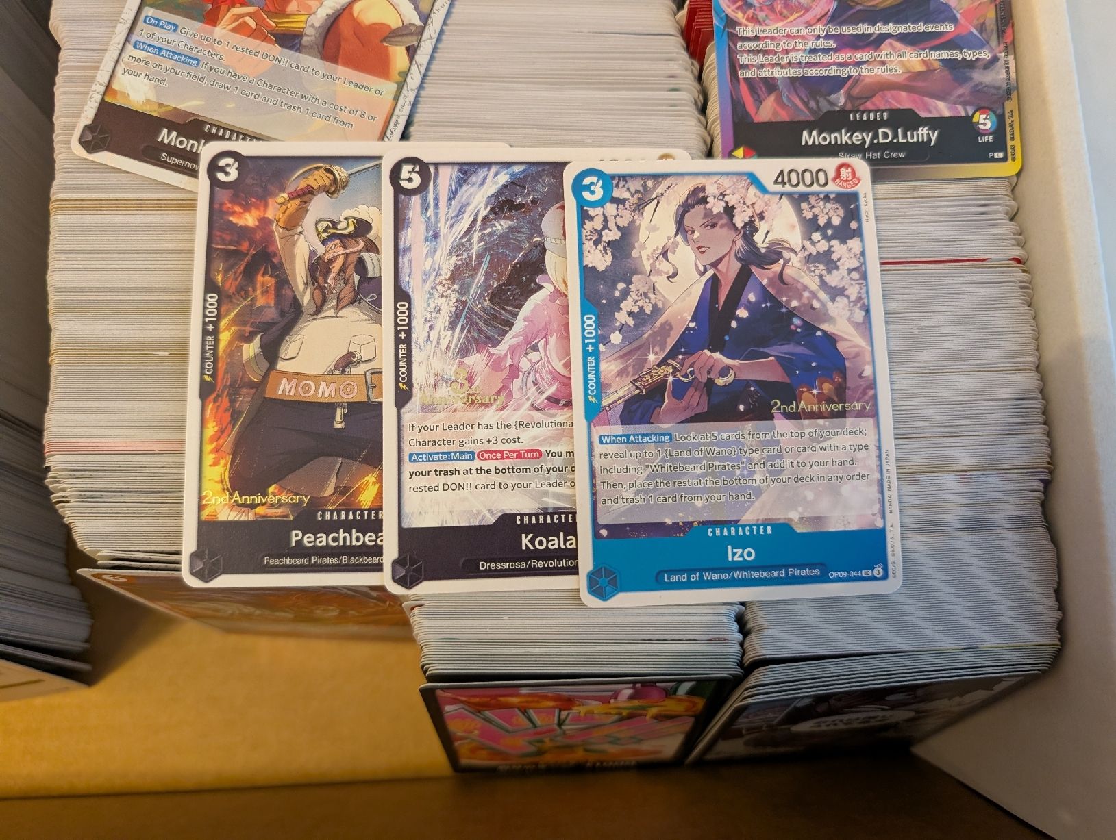 Bandai Sammelbilder & Trading cards: Über 7000 Karten One Piece TCG Sammlung  – Gebraucht aus Ennetbürgen von Home_of_TCG 2