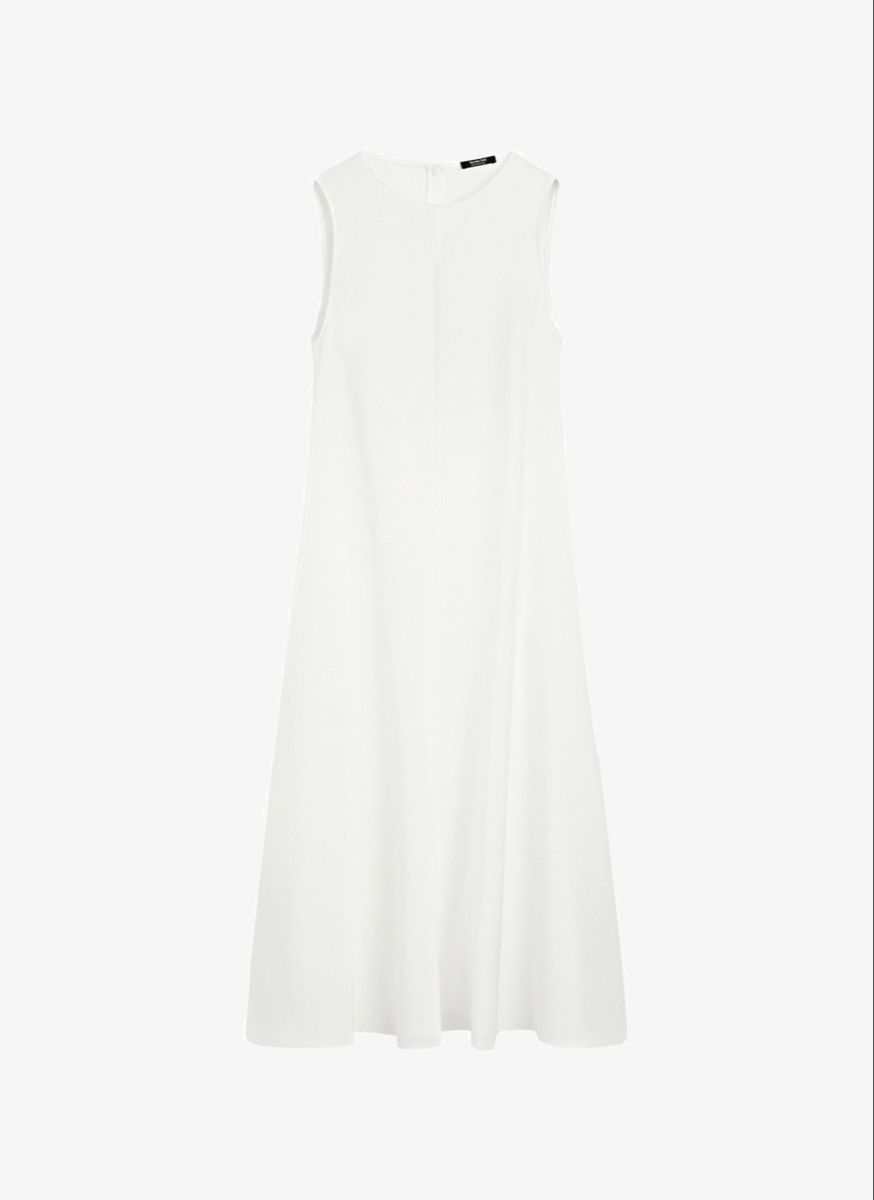 Massimo Dutti Robes: Massimo Dutti Kleid weiss (leinen) – Neuf avec emballage d'origine à Erlenbach ZH par nati.be